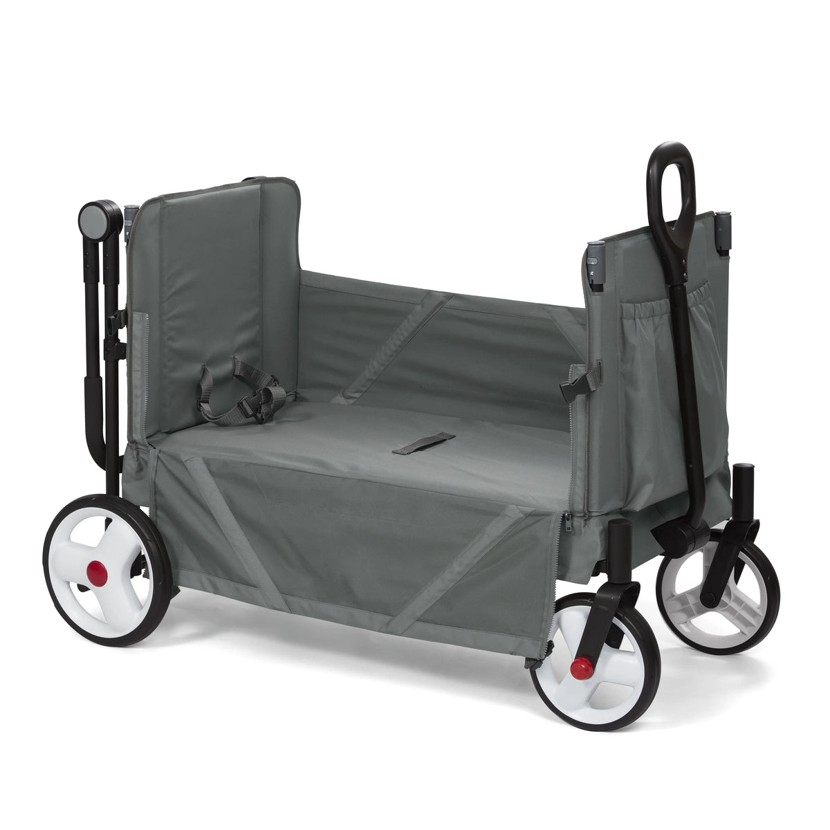 Gray Push and Pull Folding Fabric Wagon S949879