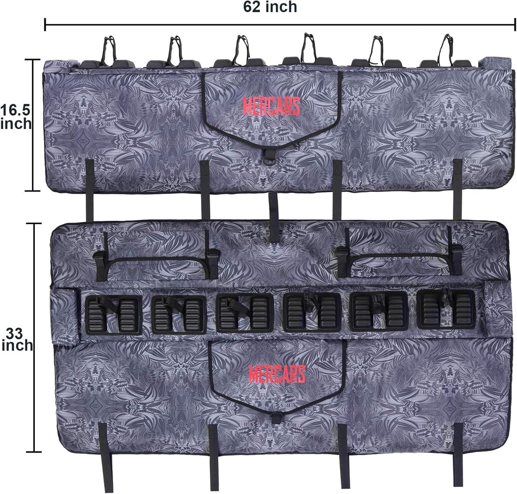 Tailgate Pad with Two Tool Pockets for Mountain Bikes I895555