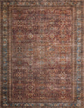 Brick Blue Rug H540