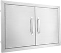 36 W x 21 H Stainless Steel Double Access Door B72973