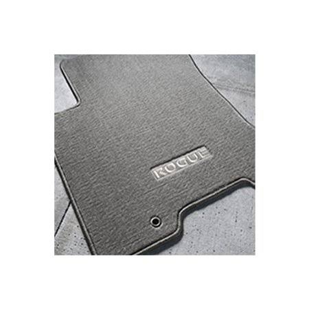 Gray Carpeted Floor Mats X4568