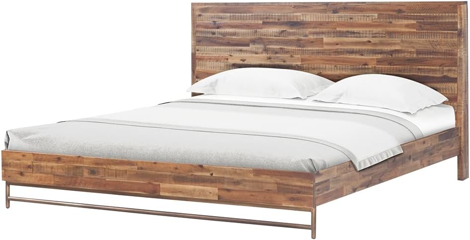 Acacia Wood 5 Drawer Chest I487557