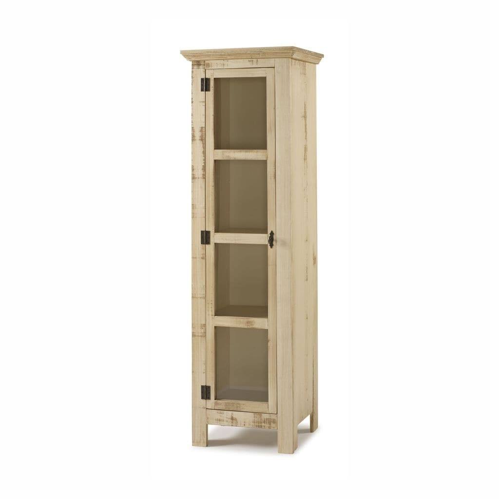 Narrow Glass Door Cabinet B71933