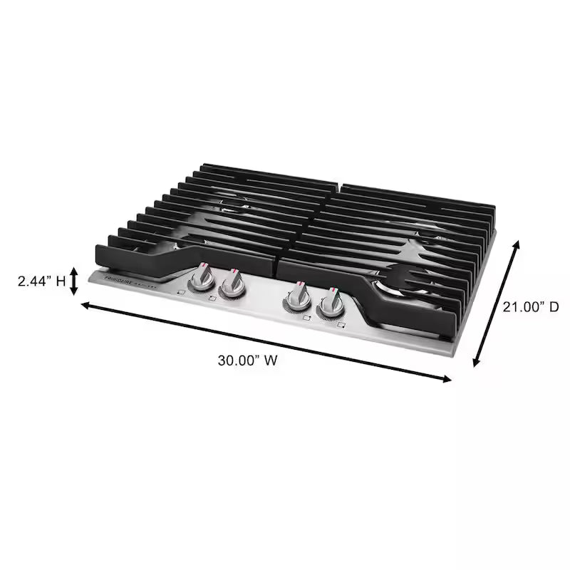 30 in. Gas Cooktop with 4-Burners J472