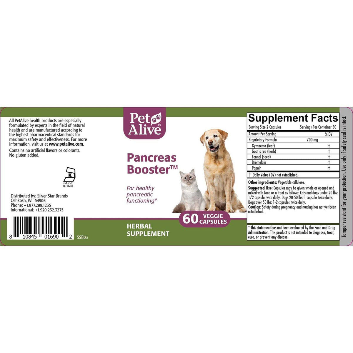 Pancreas Booster Pet Supplies H544044