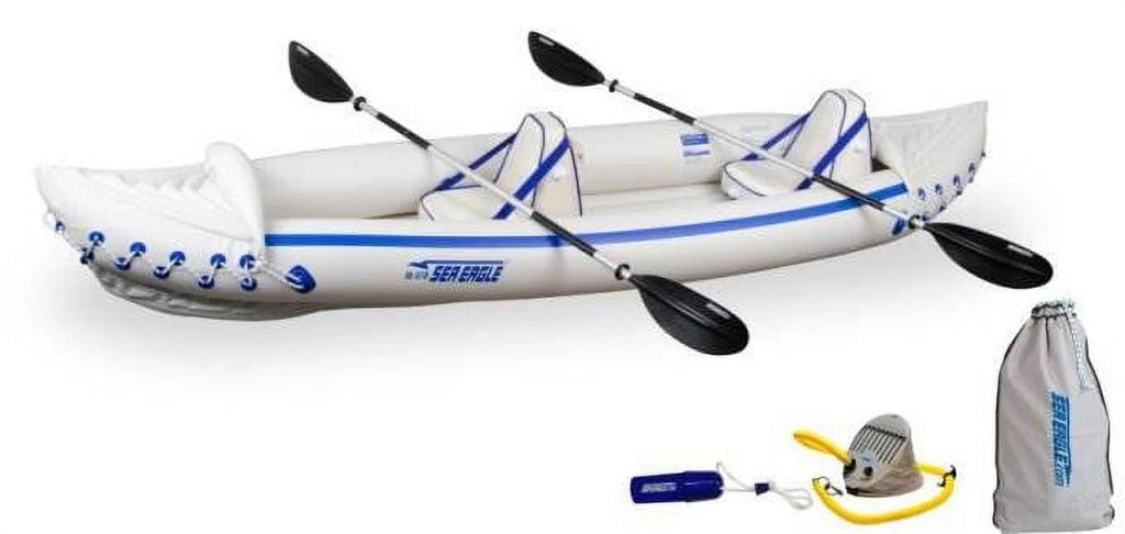 3 Person Inflatable Sport Kayak with Paddles P3640