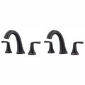 8 in. Widespread Double Handle Bathroom Faucet in Tuscan Bronze (2-Pack) Q337