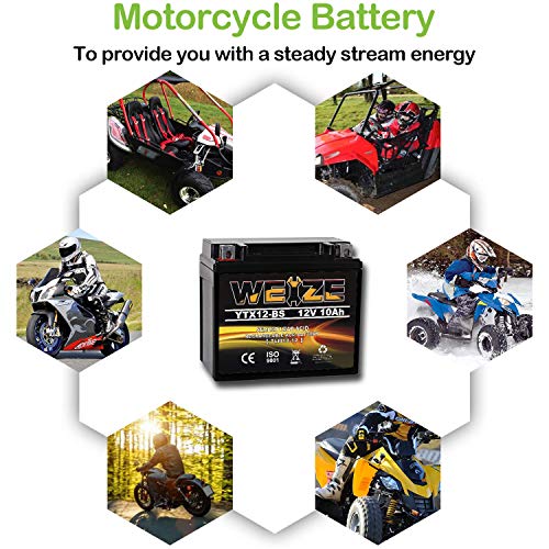 Maintenance Free Sealed AGM ATV Motorcycle Battery P27858