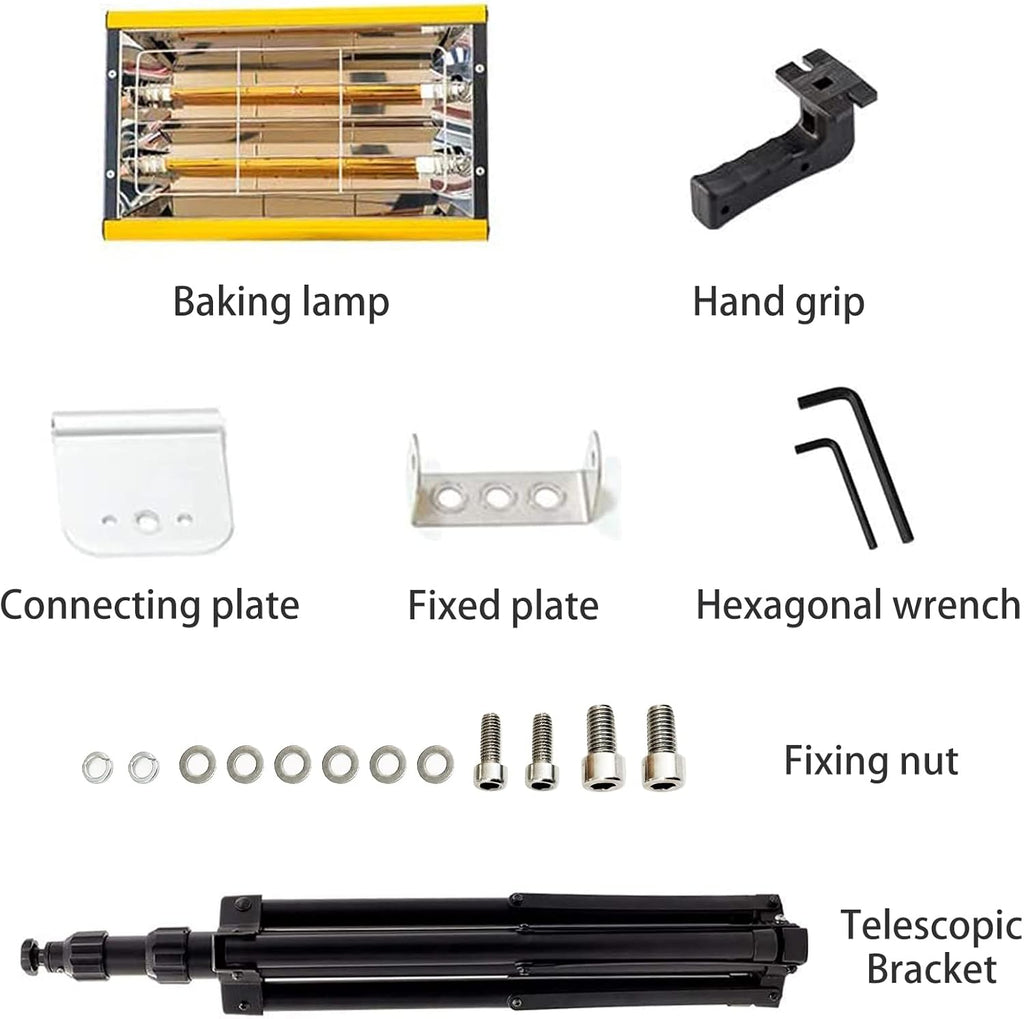 2000W Infrared Paint Drying Lamp I25765