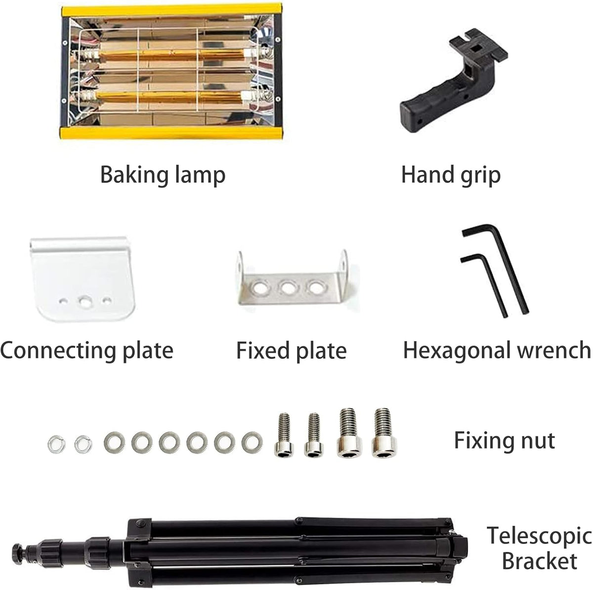 2000W Infrared Paint Drying Lamp I25765