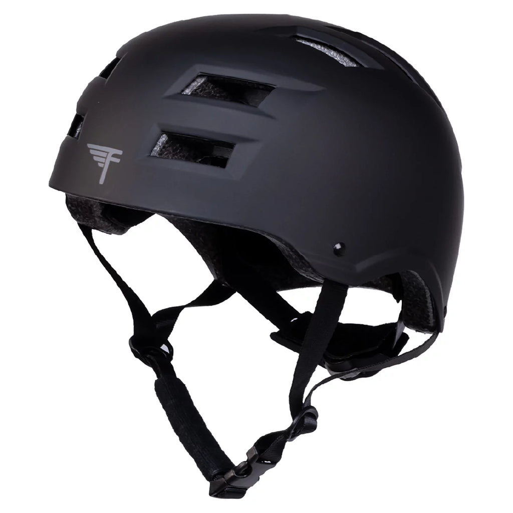 Black Multi Sport Skateboard and Bike Helmet M366