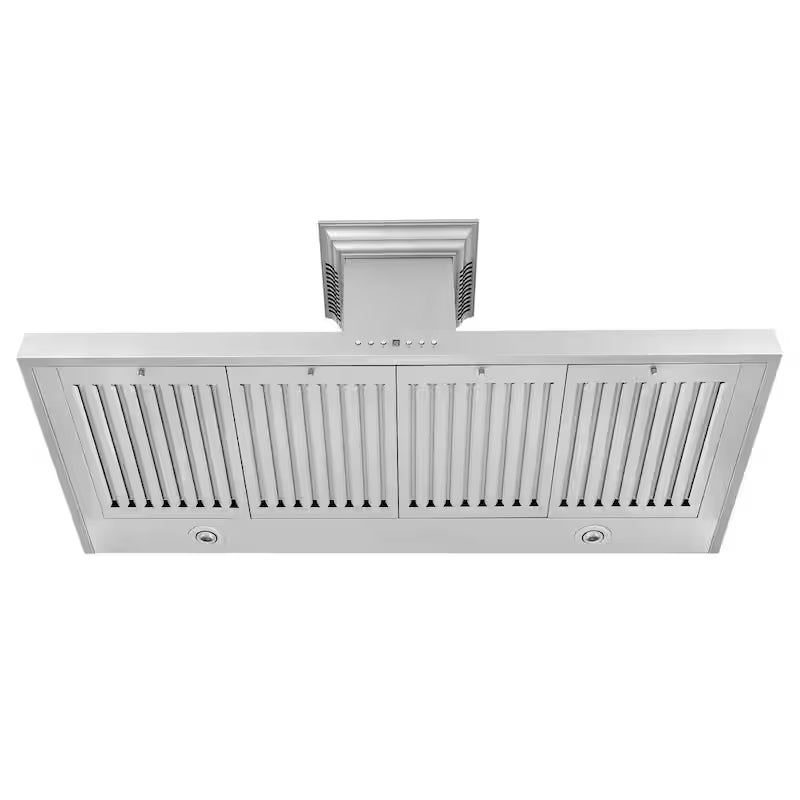 48 in. 400 CFM Ducted Wall Mount Range Hood in Stainless Steel O506845
