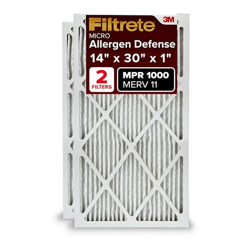 20x25x1 Pleated Electrostatic Air Filter, MERV 11, 2 Pack X509178