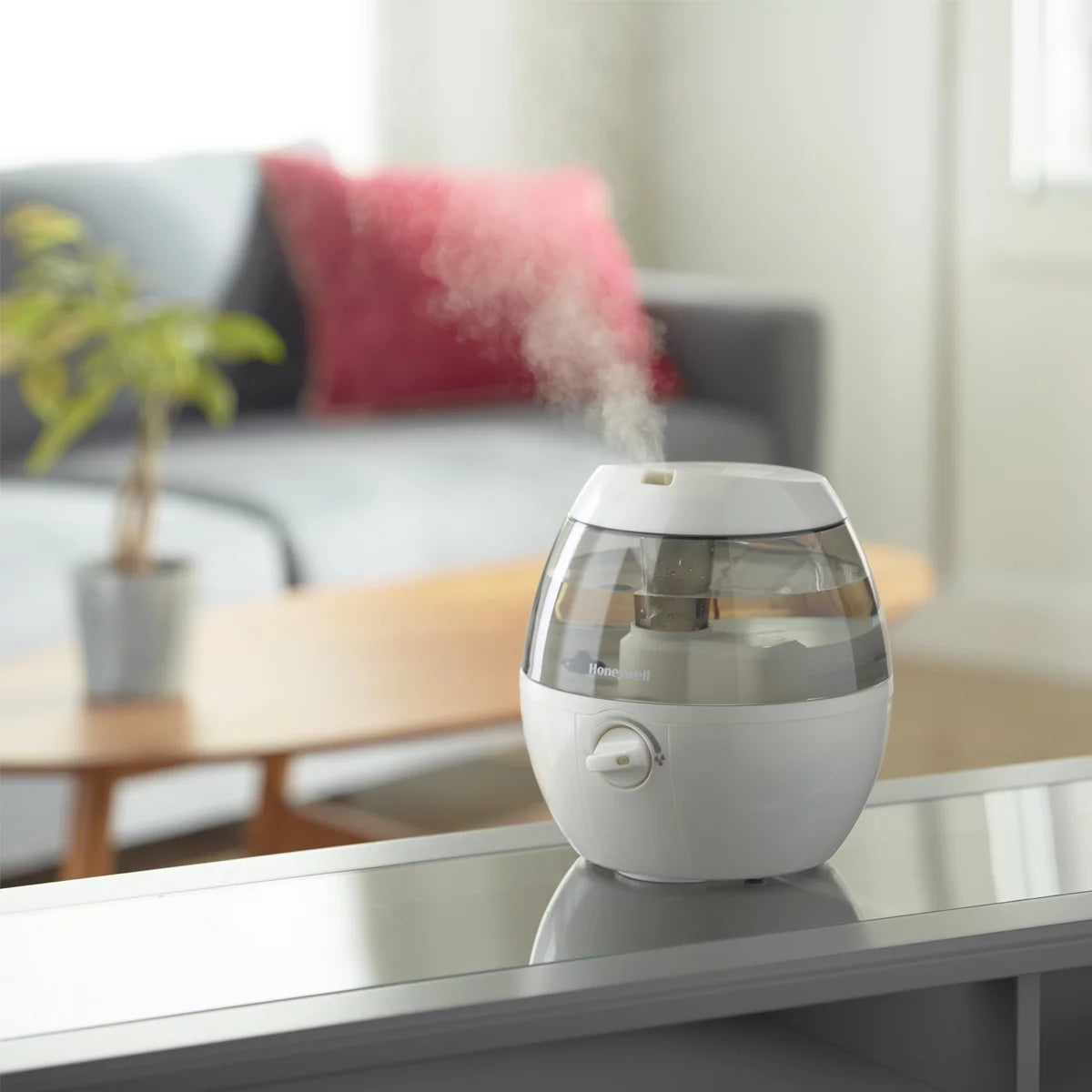 White Ultrasonic Cool Mist Humidifier S5406