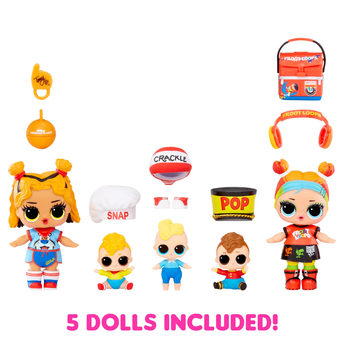 4 Dolls with Accessories P58874