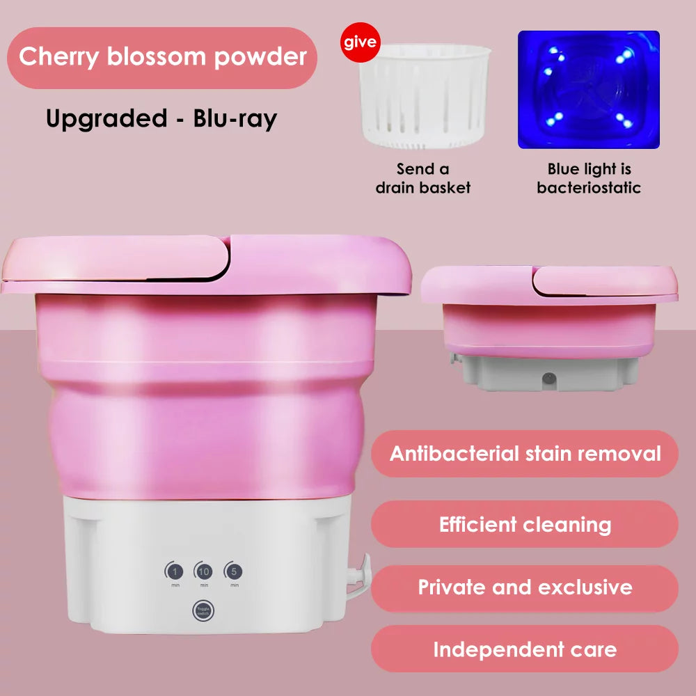 Foldable Portable 4.5L Mini Washing Machine T60057