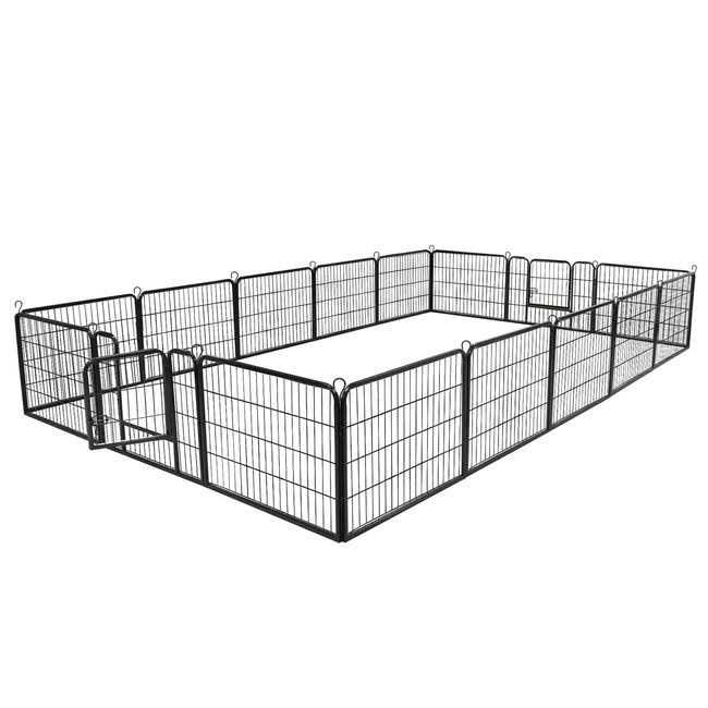 16 Panel Dog Kennel Playpen C750