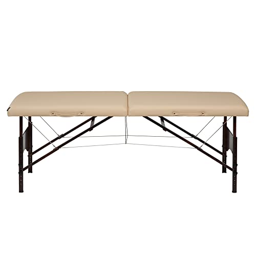 28" Portable Massage Table with Walnut Legs S306
