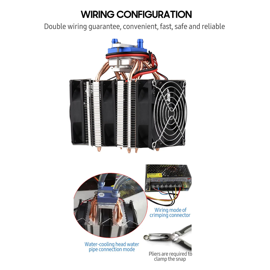 120W Semiconductor Refrigeration Aquarium Chiller for 30 Liters S688465