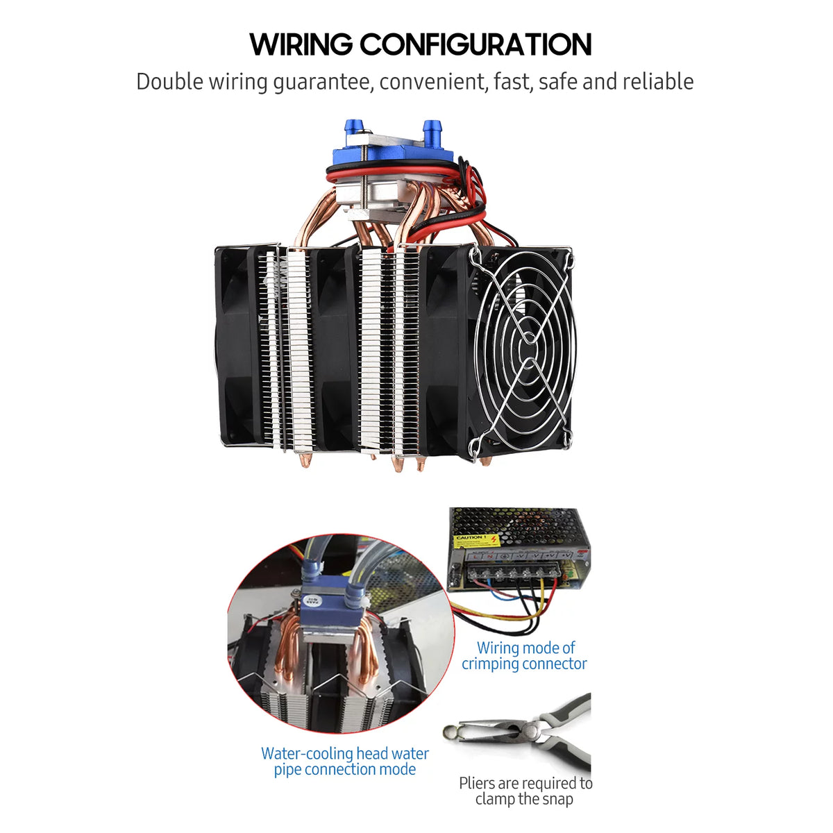 120W Semiconductor Refrigeration Aquarium Chiller for 30 Liters S688465