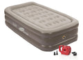 Double-High Airbed with Rechargeable Pump, Twin O878