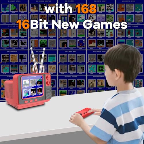 Handheld Game with 168 Retro Video Games S517520