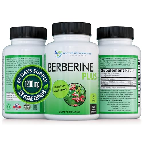 1200mg Berberine Veggie Capsules with Royal Jelly Z789