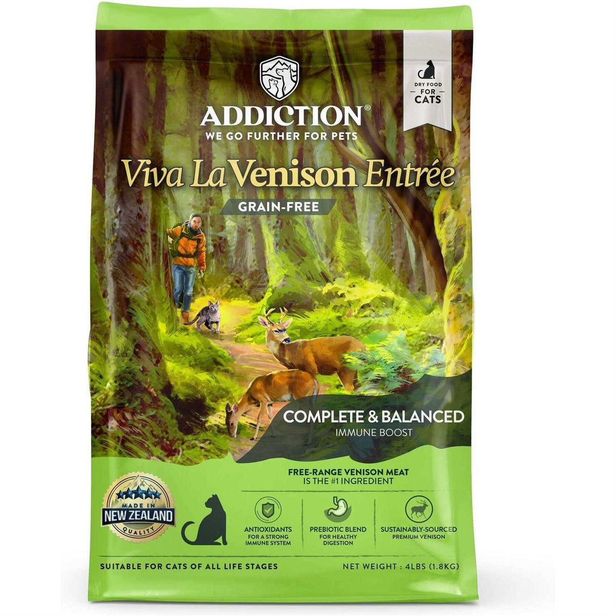 Venison Dry Cat Food Z93920
