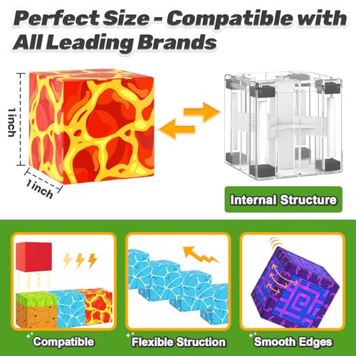 84 PCS Magnetic Tiles Building Blocks U90375