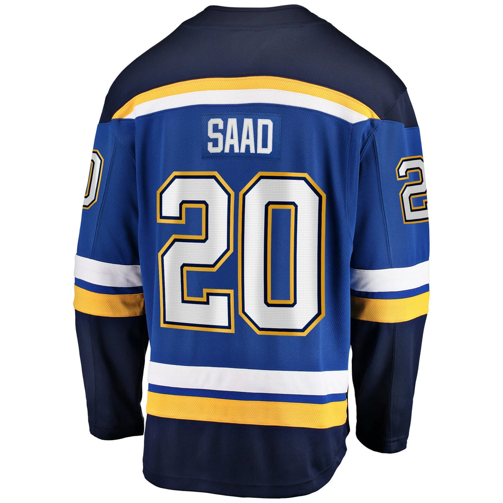 Men's Blue Breakaway Player Jersey O479