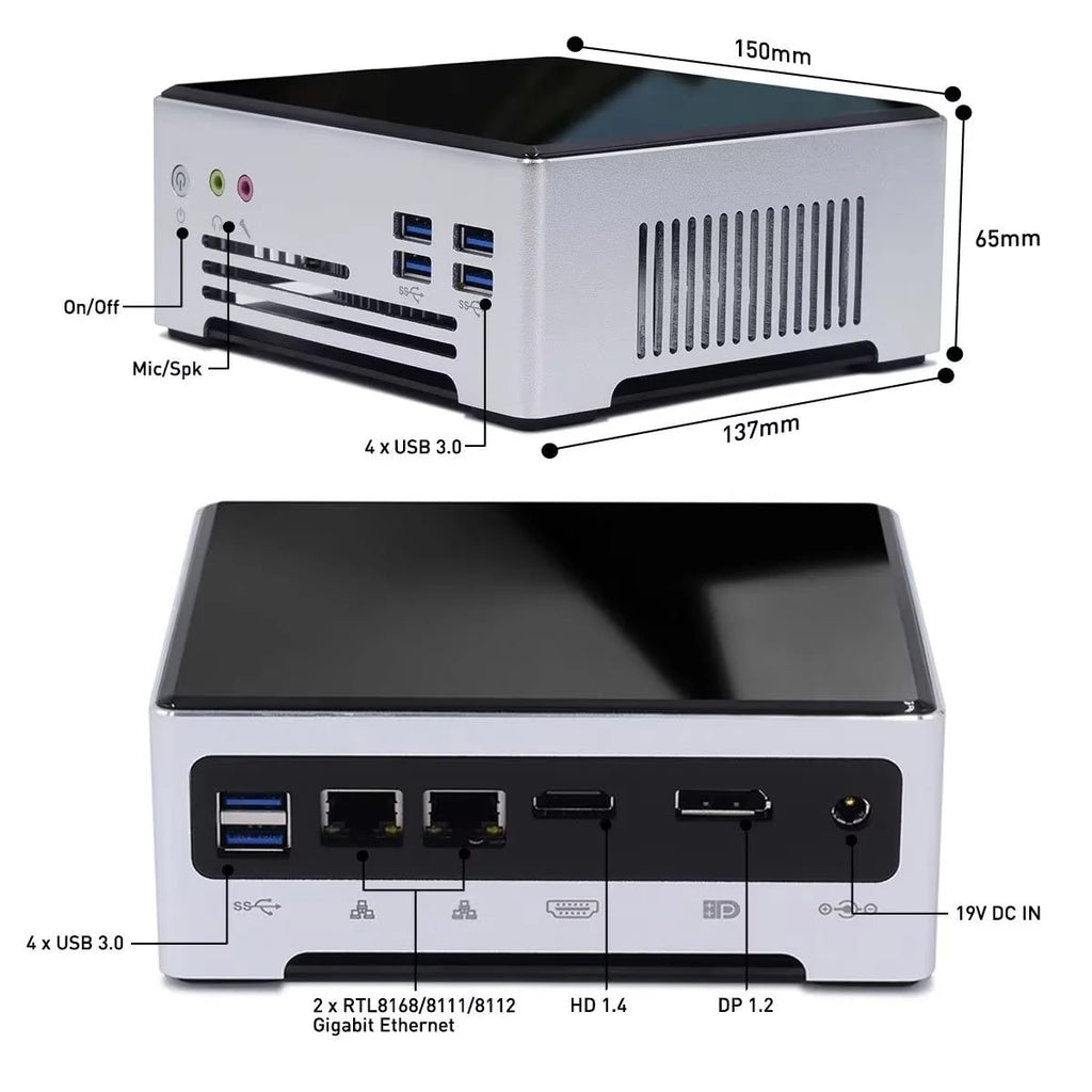 Mini PC Octa Core i9 16GB RAM 1TB SSD E213109
