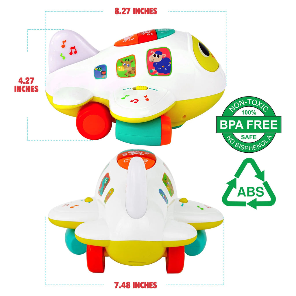 Electronic Airplane Toys for 1+ Year Old Boys X93752