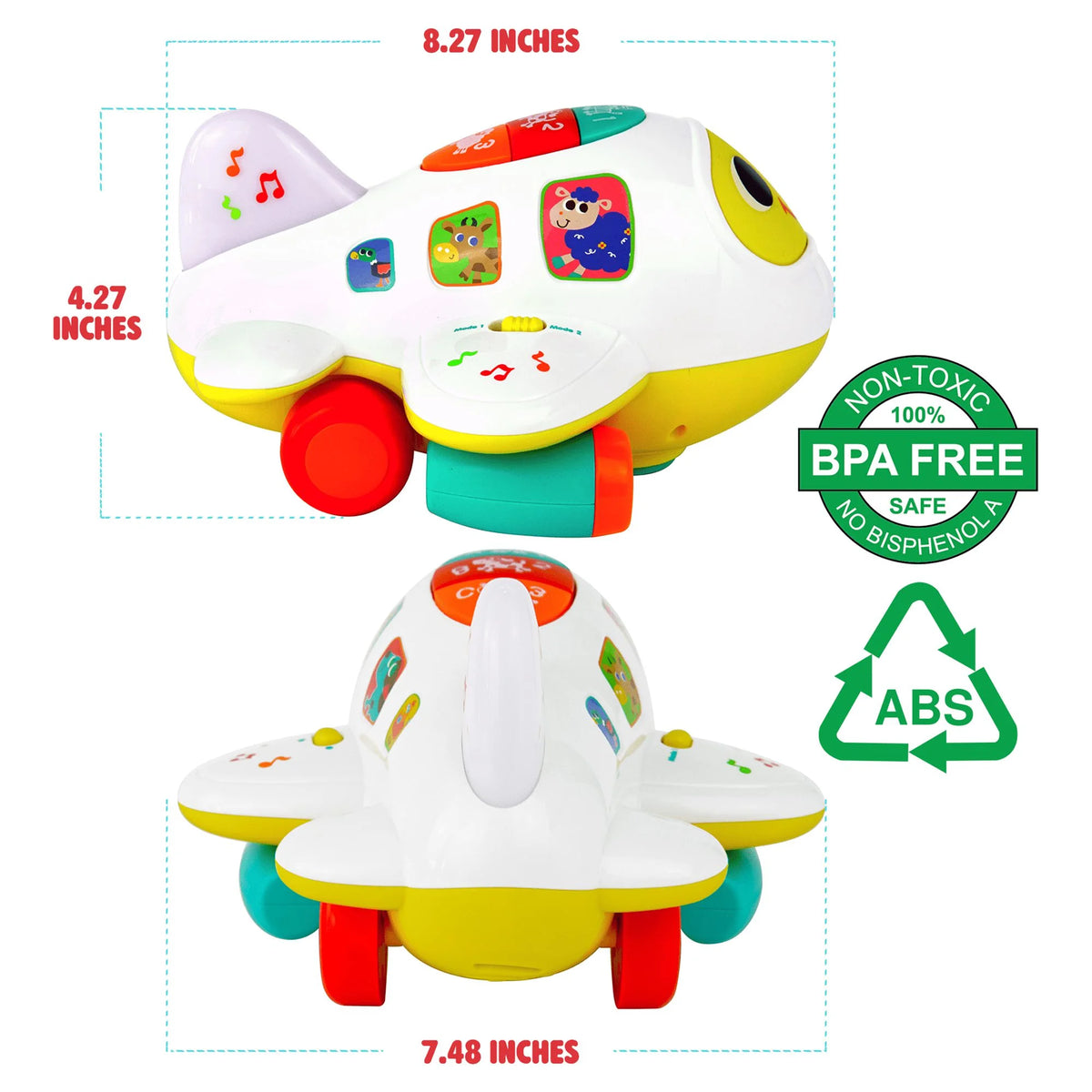 Electronic Airplane Toys for 1+ Year Old Boys X93752