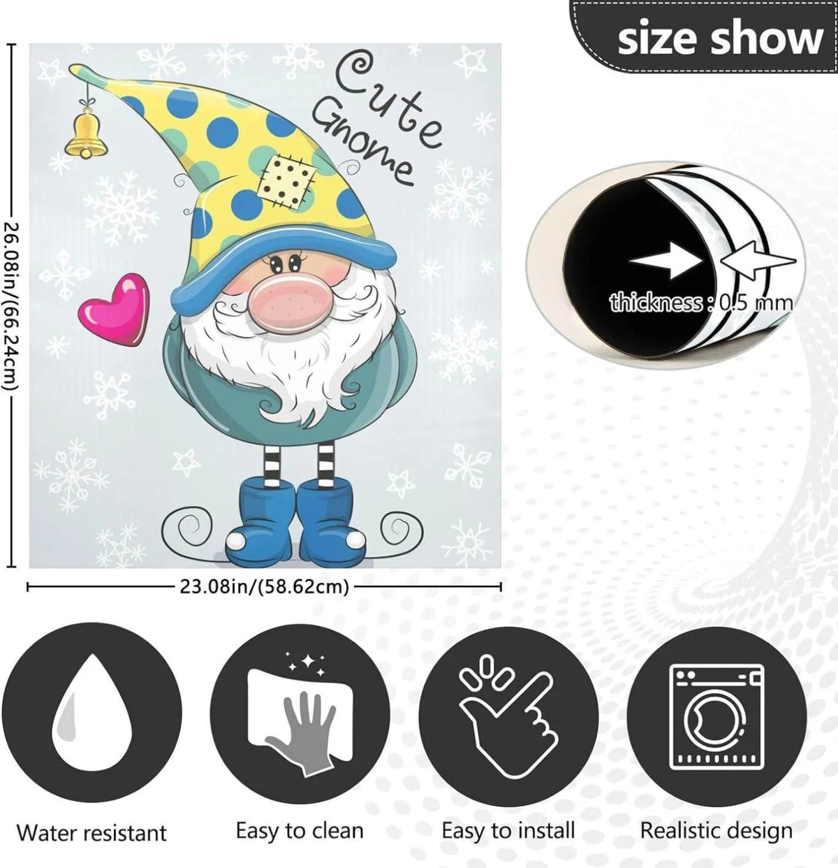 Dishwasher Magnet Cover 23 x 26 Inch Z4230