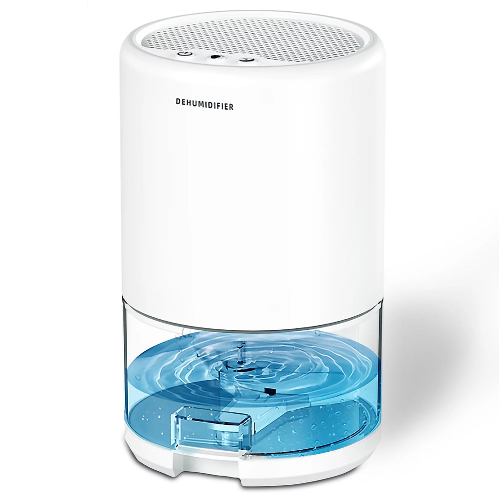 Portable Electric Dehumidifier Auto Shut Off 7 Color LED White Y365443
