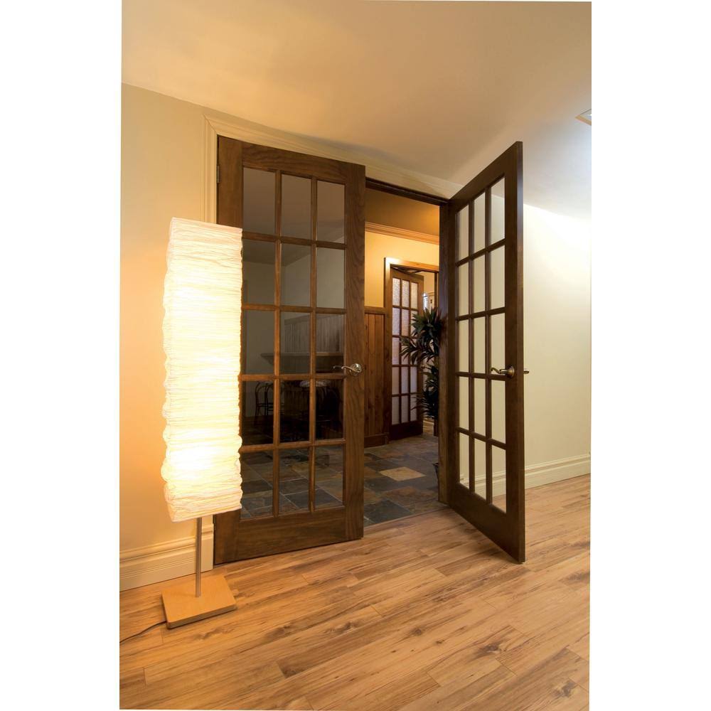 Unfinished Pine Wood 15 Lite Clear Glass Left Hand Prehung Interior Door K12019