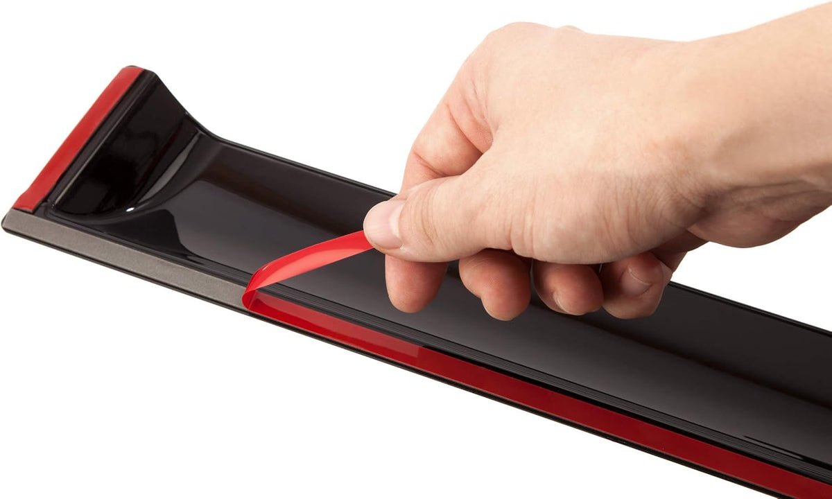 Dark Smoke Tape-on Window Deflectors 4 pcs V28471