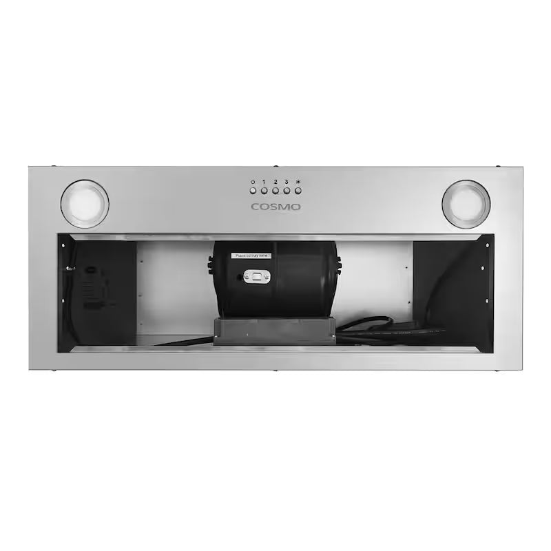 30 in. 380 CFM Ducted Insert Range Hood in Stainless Steel R9273