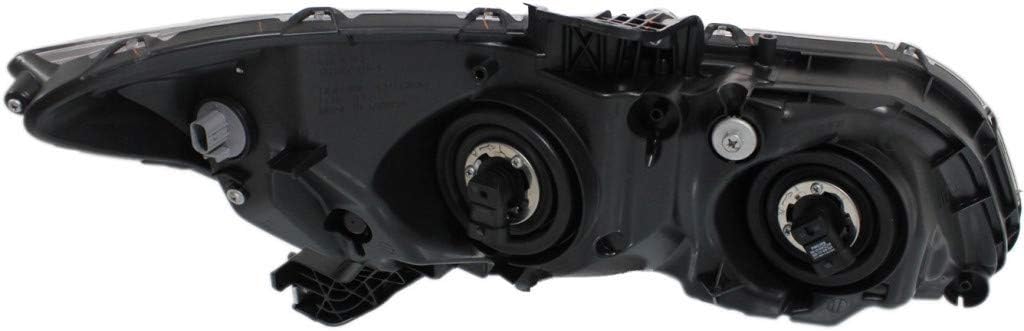 Honda Civic Headlight Assembly 2013 2014 2015 Pair D5832