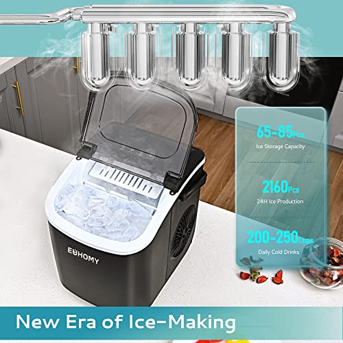 Portable Countertop Ice Maker with Basket and Scoop M9252