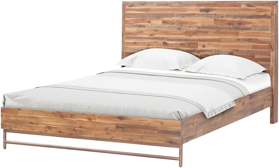 Acacia Wood 5 Drawer Chest I487557