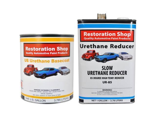 Canary Yellow 1 Gallon Urethane Basecoat and Clearcoat Automotive Paint Kit T54684