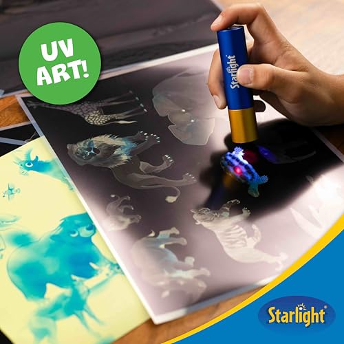 Light-Activated Paper Art Kit with UV Flashlight P366516