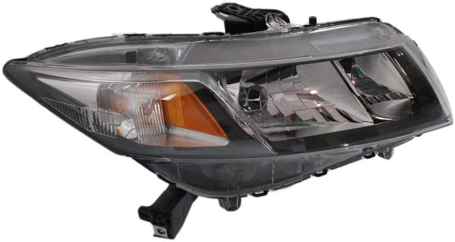 Honda Civic Headlight Assembly 2013 2014 2015 Pair D5832