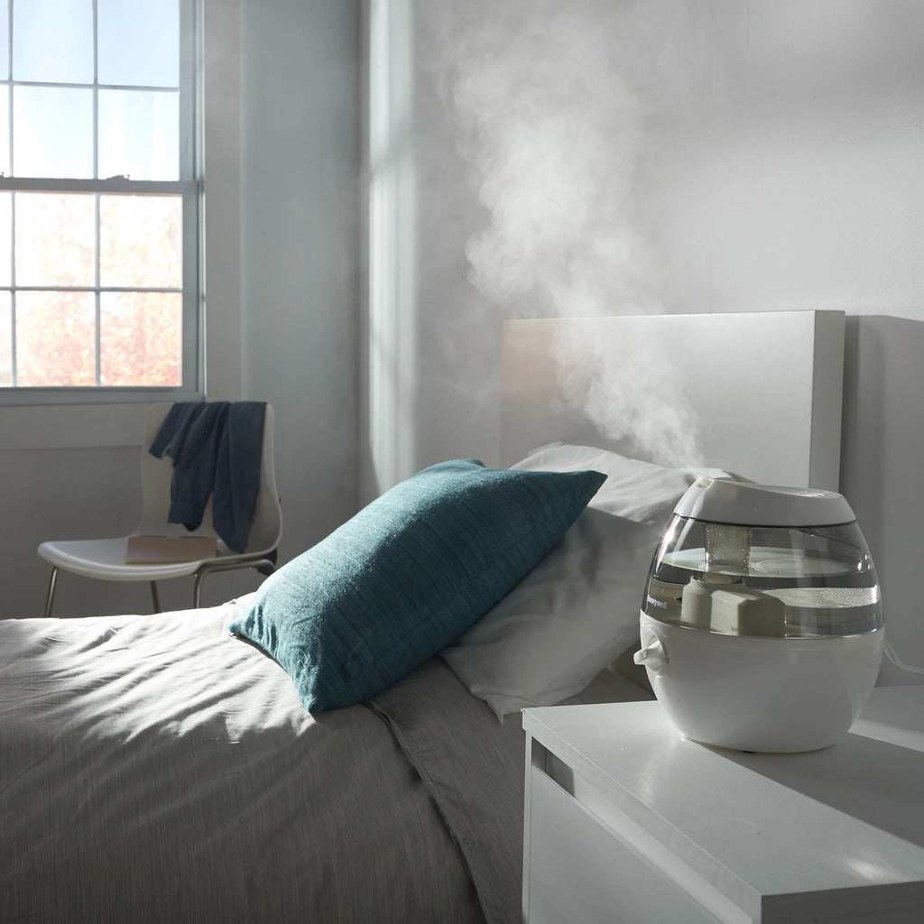 White Ultrasonic Cool Mist Humidifier S5406