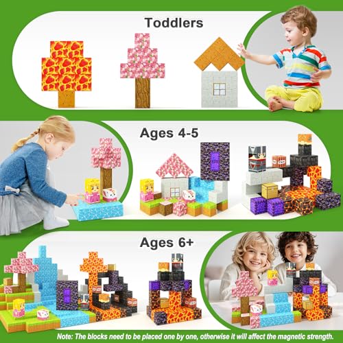 84 PCS Magnetic Tiles Building Blocks U90375