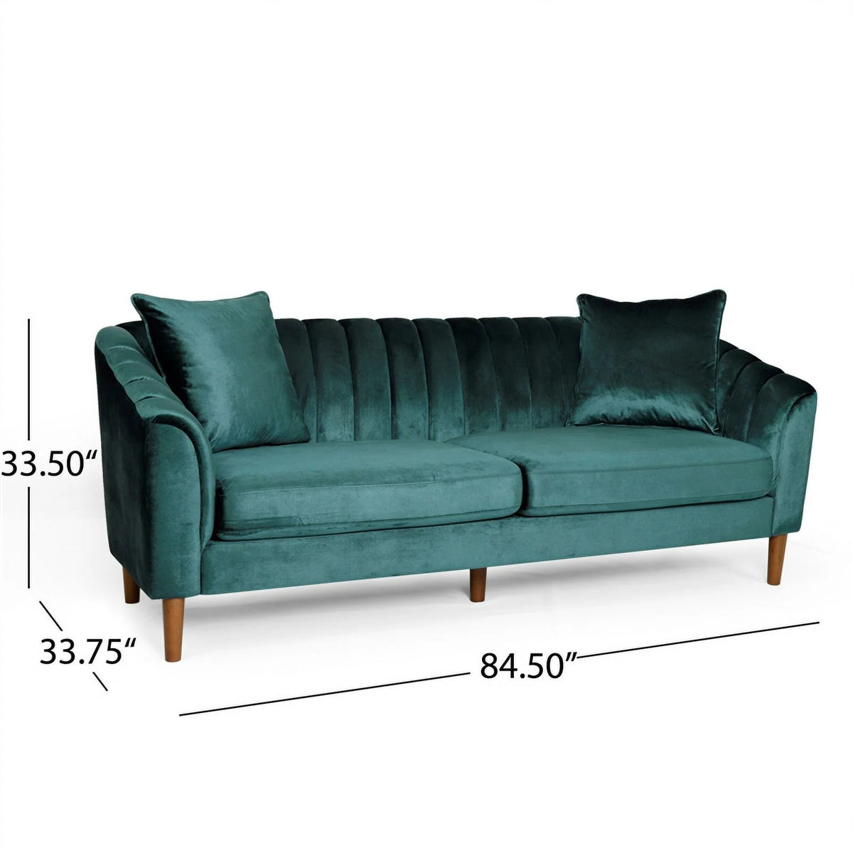 Velvet 3 Seater Sofa G51534