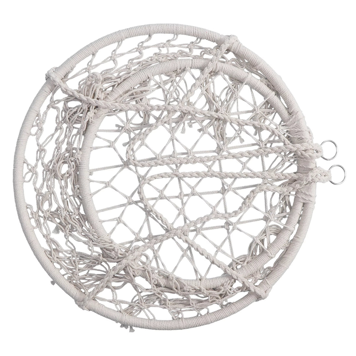 Hammock Chair Macrame Swing Chair Beige C66925
