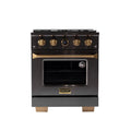 30 4.2 cu. ft. 4 Burner Natural Gas Dual Fuel Range Stainless Steel A769