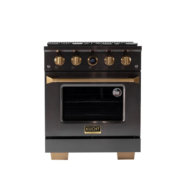 30 4.2 cu. ft. 4 Burner Natural Gas Dual Fuel Range Stainless Steel A769